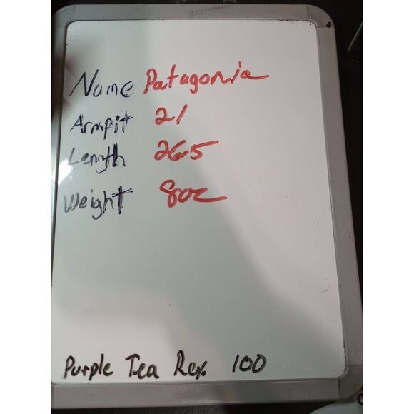 Patagonia Shirt Men's Medium Polo Gray Tie-dye Short Sleeve - Picture 6 of 6